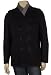 Bloomingdales Mens Store Peacoat 44R Navy Blue Wool Double Breasted