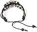 Areke Alloy Genuine Leather Bracelet Mens Unisex Bangle Rope Cross Surfer Wrap Adjustable Bracelets