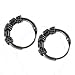 10mm Bali Hoop Earrings Sterling Silver