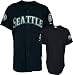 Seattle Mariners Jersey: Alternate Navy Authentic Cool Baseâ„¢ Jersey with 35th Anniversary Patc