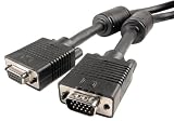 Cables Unlimited PCM-2225-99B SVGA Extension Cable (100 Feet, Black)