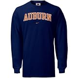 Nike Auburn Tigers Navy Blue Youth Classic Long Sleeve T-shirt