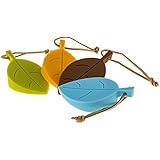 Door Stopper - 4 Pack - Heavy Duty Wedge Leaf Style - Keeps Doors Open - Home or Office