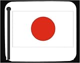 Decorated Mouse Pad with Japan, Japanese, flag