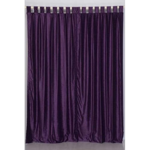 purple velvet drapes