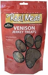 Canz REAL MEAT VENISON Jerky Dog Treats 12 oz