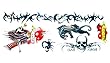 Biker Temporary Tattoo Kit
