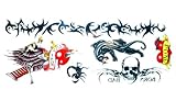 Biker Temporary Tattoo Kit