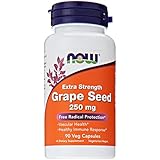 NOW Foods Grape Seed Extract  250mg, 90 Vcaps