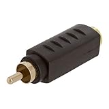 "S-Video Female / RCA Male, Bi-Directional Adaptor"