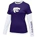 Nike Kansas State Wildcats Ladies Purple 2-In-1 Long Sleeve T-shirt