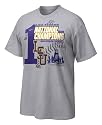 LSU Tigers 2009 CWS Nike Locker Room Champs Tee