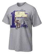 LSU Tigers 2009 CWS Nike Locker Room Champs Tee