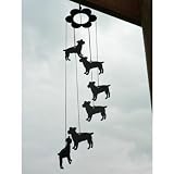 Jack Russell Terrier Metal Wind Chime