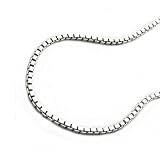 Fußkette, 1mm Venezianer, 925er Sterling Silber 27cm