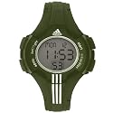 Adidas ADK1799 Kids Digital Green Stripes Rubber Strap Watch