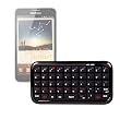 DURAGADGET Clavier Mini Bluetooth sans fil pour Samsung Galaxy Note N7000 & Note 2 / Note II N7100 - Portatif et Pratique