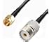 Yaesu Kenwood Handheld to PL259 Cable SMA male to UHF SO239 connector 3FT
