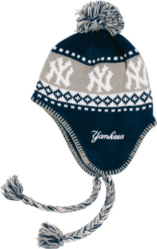 MLB Men's New York Yankees Abomination Knit (Navy, One Size)