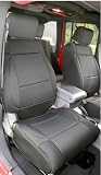 Neoprene Front Seat Covers (Black) - Jeep JK Wrangler 07-09