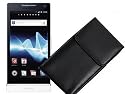 Xperia acro HD SO-03D 本革縦型ポーチケース
