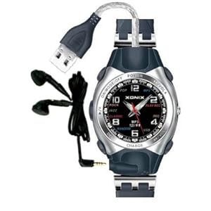 Xonix MP3 Watch and Digital Voice Recorder 128 MB Built in Flash Memory (Electronics)
