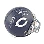 Dick Butkus and Gale Sayers Chicago Bears Autographed Pro Helmet with HOF Inscription