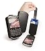 Tuff-Luv 'Faux' Leather In-Genius Case Cover for BlackBerry Bold 9900 - Black