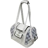 Celltei Basic Tote-o-Pet - Beige Plaid - Small Size