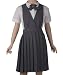 French Toast Criss Cross Pleated Jumper