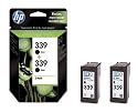 HP C9504EE Tintenpatrone Nr. 339 Multipack schwarz (1.720 Seiten)