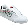 DC Men's Character Skate Shoe,White/Black/Red,10.5 M