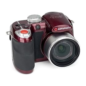AGFAPHOTO Selecta 16 Burgundy 16 MP Digital Camera with 15x Optical Zoom