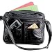 MAXAM�� 14" WEEKENDER LEATHER TOTE BAG