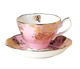 Royal Albert 1960-Golden Roses  Tea Cup & Saucer