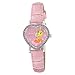 Armitron Women's 2200697 Tweety Bird Crystal Accented Pink Strap Heart Watch