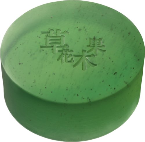 草花木果 洗顔石けん・緑茶 100G
