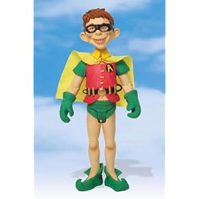 JUST-US-LEAGUE OF STUPID HEROES: ALFRED E. NEUMAN AS ROBIN Action Figure by DC