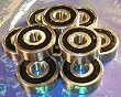 10 Bearing 6204-2RS 20x47x14 Sealed Ball Bearings VXB Brand