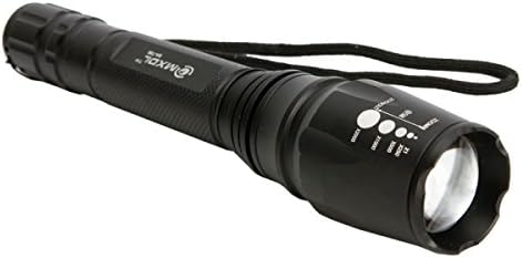 Survival Tactical XML-T6 1200LM 5 Mode LED Focusing Flashlight Torch Black
