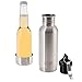 Chief Stainless Steel Beer Bottle Cooler Insulator (Single)