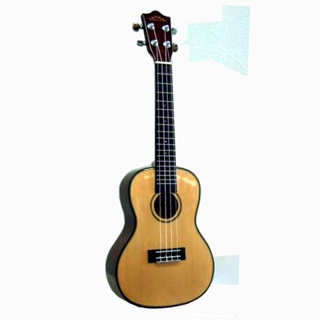 Lanikai S-C Solid Spruce Series Concert Ukulele Gloss Natural