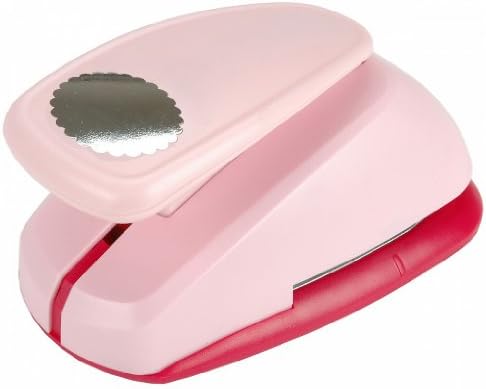 Clever Lever Mega Craft Punch-Scalloped Oval