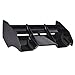 LAFEINA RC Car 1:8 Scale Accessories Rear Spoiler Tail Wing for 1/8 Models RC Off-Road Buggy Car (Black)