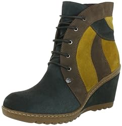 Marc Shoes 1.611.12-22/586-Elvira, Damen Fashion Stiefel, Grün (hunter-combi 586), EU 39
