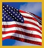 US Flag Bookmark