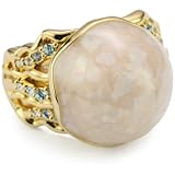 Disney Little Mermaid Gold Plated Pink Shell R