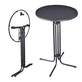 Produkt-Bild: Torrex Bistrotisch Stehtisch Bartisch 110 x 68 cm Stahl