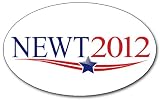 NEWT GINGRICH for President 2012 Election - Bumper Sticker