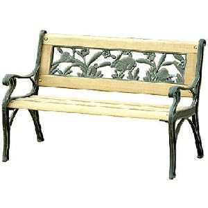 Garden Animals Kids Bench